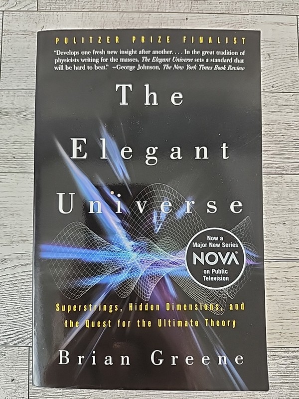 The Elegant Universe: Superstrings, Hidden – paperback, Brian Greene Good