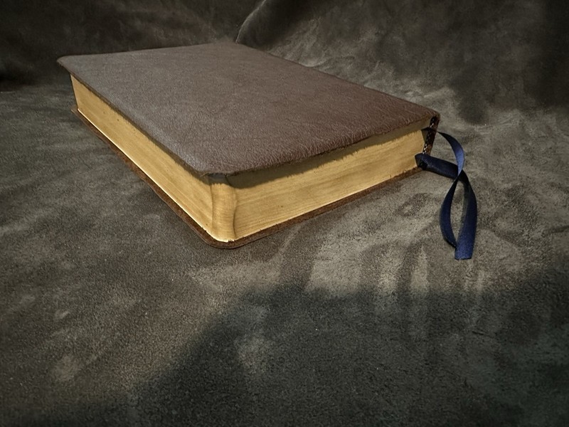 Rare Custom cepher bible Apocrypha Deuterocanonical Premium Leather Brown Enoch gallery