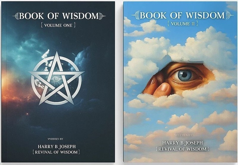 Book of Wisdom Volumes 1 & 2, Book of Symbolism by Harry B Joseph 3 Book Spiritu gallery