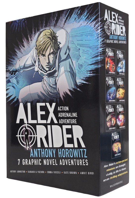 Alex Rider Graphic Novel Adventures 7 Books Paperback Box Set - Ages 8-16 gallery