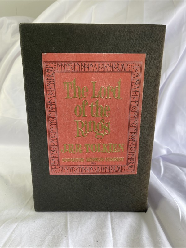 Lord of the Rings Set Houghton Mifflin Revised (1965) W/ Maps DJ