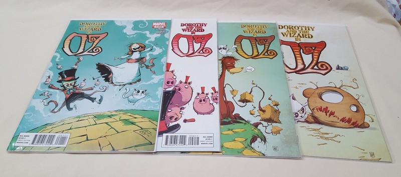 Dorothy & The Wizard In Oz Marvel Series # 1 2 3 7 Shanower Young Beaulieu Comic