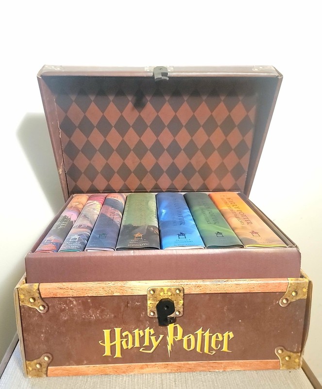 Harry Potter Boxed Set Hardcover Books 1-7 in Trunk Chest Limited Edition