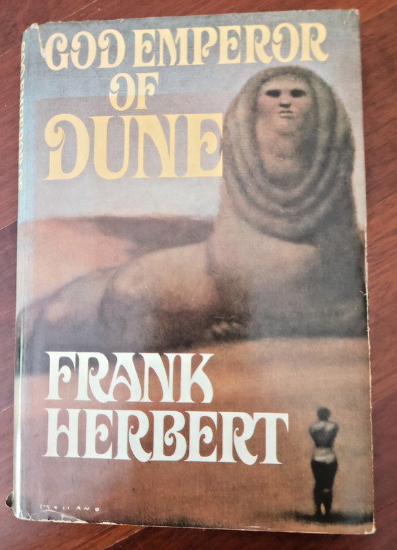 God Emperor of Dune by Frank Herbert 1981 Hardcover Book Club Edition