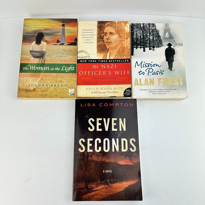 Lot of 4 Drama PB Novels/Books Multiple Titles and Authors