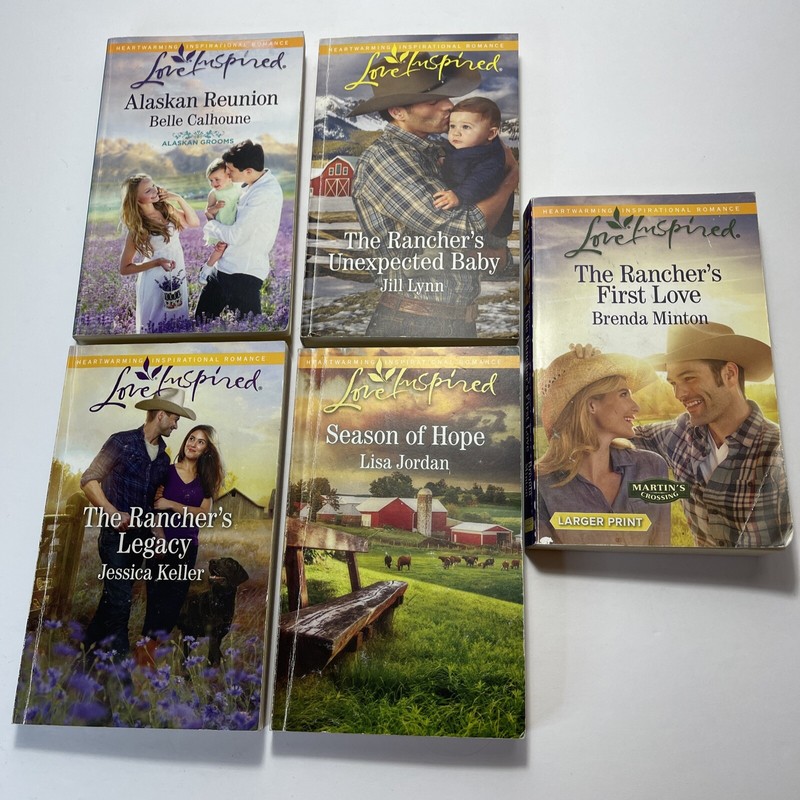 11x Love Inspired Inspirational Romance Novel Books (Paperback) gallery