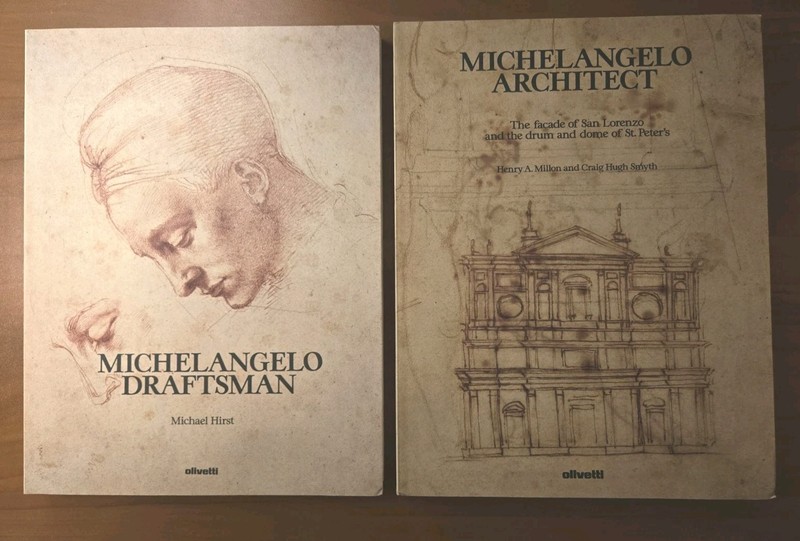 Michelangelo Lot Of 2: Draftsman Michael Hirst, Architect Henry A Millon/Craig
