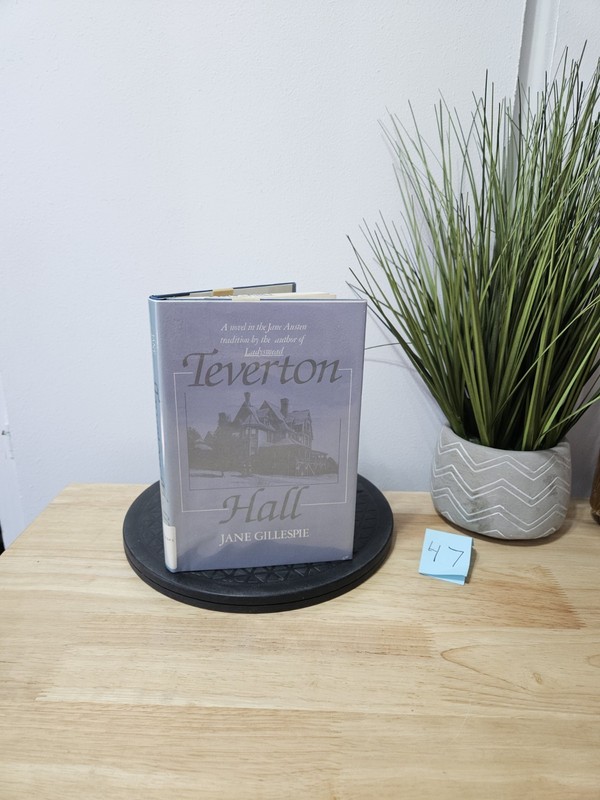 Teverton Hall by Jane Gillespie 1983 First US Edition Hardcover Dust Jacket