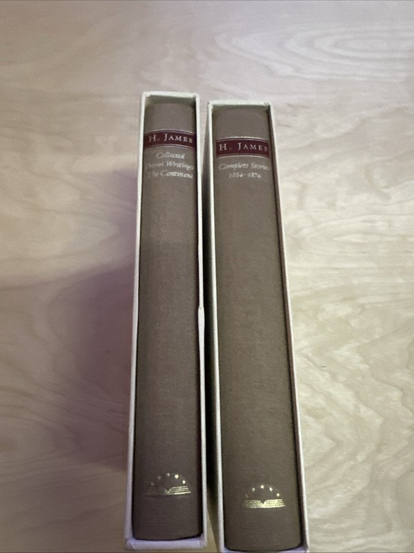 The Library of America: H. James (2 Volume Set with Slip Case) Co
