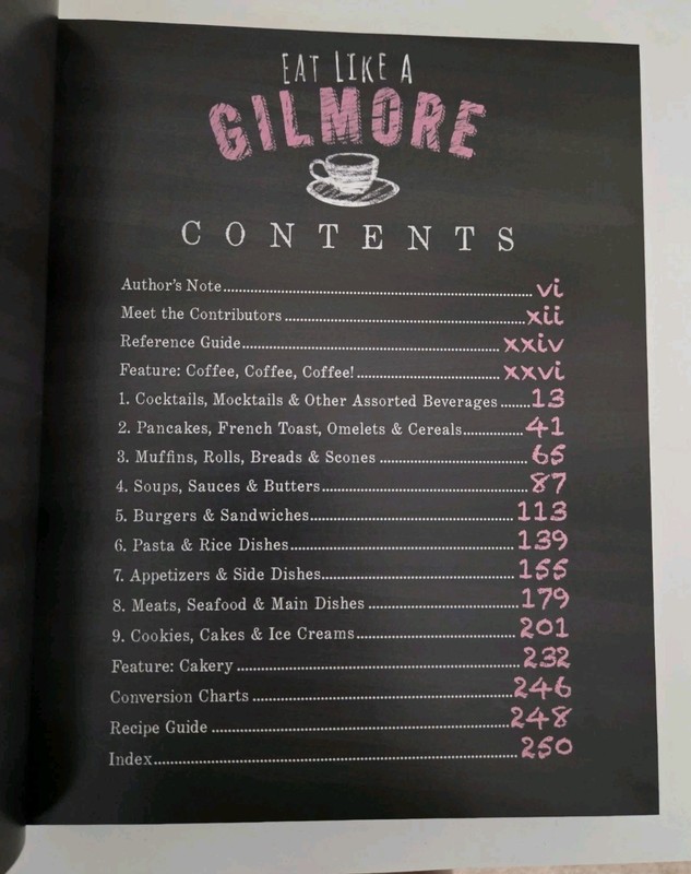 Eat Like a Gilmore: The Unofficial Cookbook (HC 2016) Kristi Carlson - NEW gallery