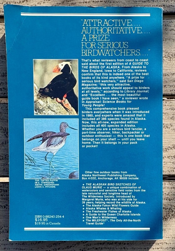 A New Expanded Guide to the Birds of Alaska Book by Robert H Armstrong Bird gallery