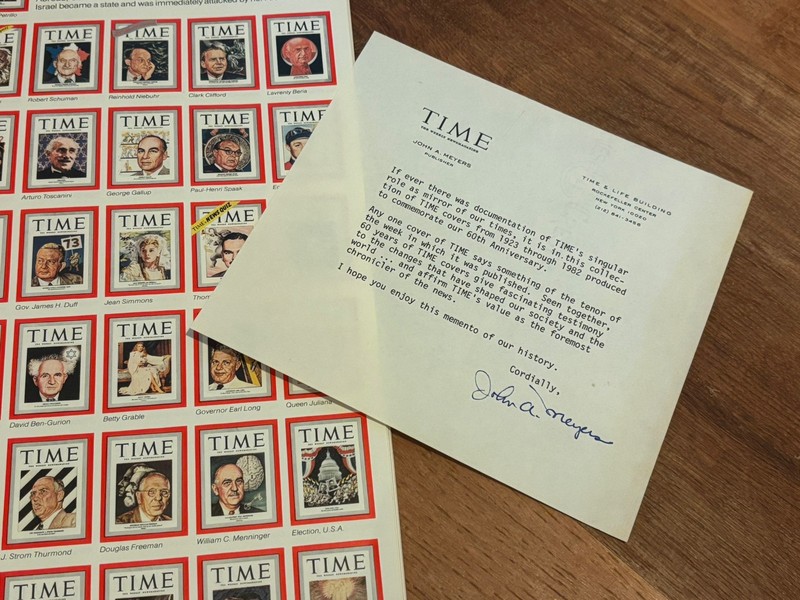 TIME Paperback Collection of Covers 1923 - 1982 Color John Meyer 61 Pages gallery