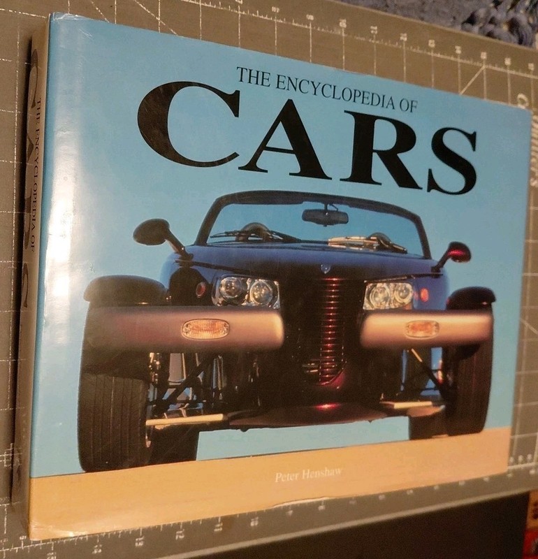 The Encyclopedia Of Cars By Peter Hinshaw 2003 Dust Jacket Excellent 148 Pages