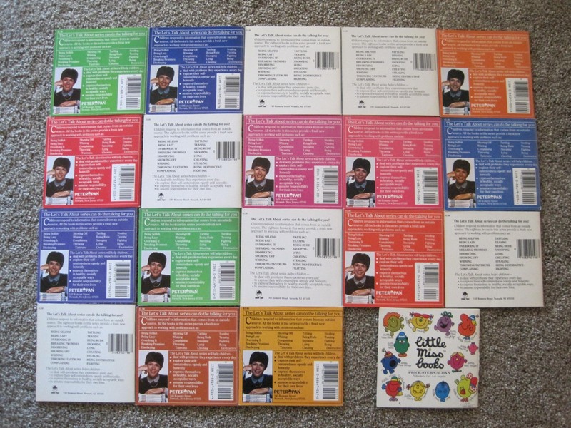 LET'S TALK ABOUT BOOKS by Joy Wilt Berry Lot of 18 pb 1982 + Bag gallery