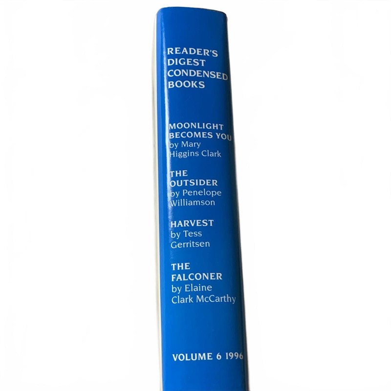 Reader's Digest Condensed Books Volume 6 1996 Hardcover 4-in-1 Dust Jacket gallery