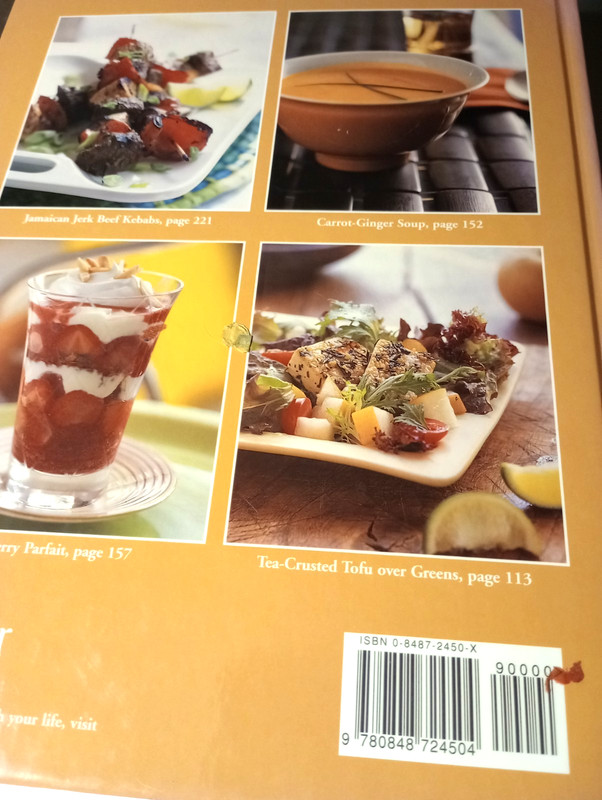 Cooking Light Annual Recipes by Cooking Light Editors Hardcover Like New 2002 gallery