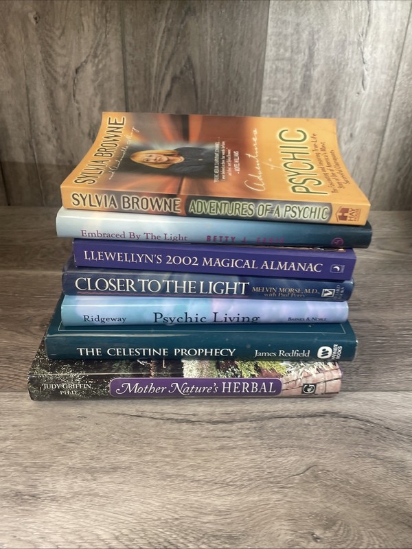 Book Lot Of 7 Pseudoscience NDE Clairvoyant Psychic Herbal gallery