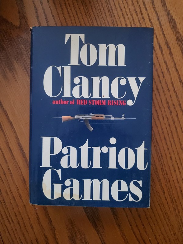 Patriot Games by Tom Clancy (1987, Hardcover)