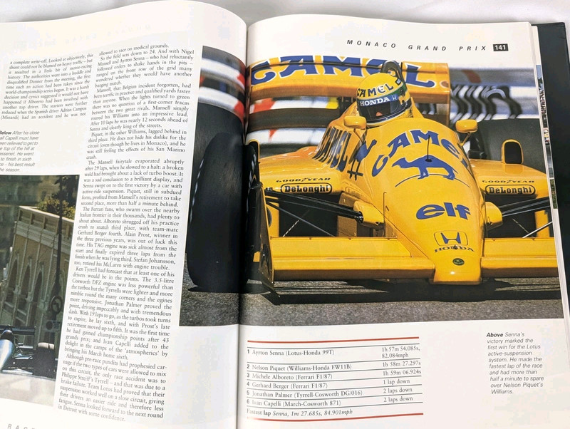 Grand Prix Revised Edition HC Alan Henry 1988 Formula 1 Racing gallery