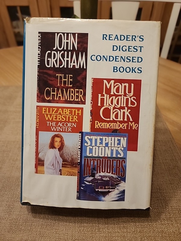 Readers Digest Condensed Books Volume 1 1995 (Hardcover Book) 4 books in 1