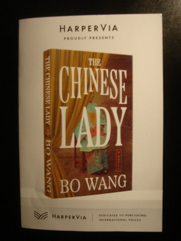 THE CHINESE LADY BY BO WANG UNCORRECTED PROOF 9/26 PB