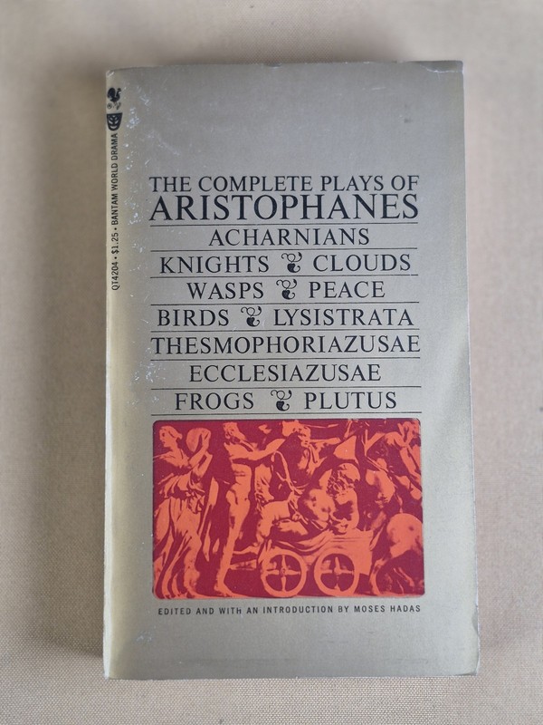 FINE CONDITION - The Complete Plays of Aristophanes - Bantam World Drama Series gallery