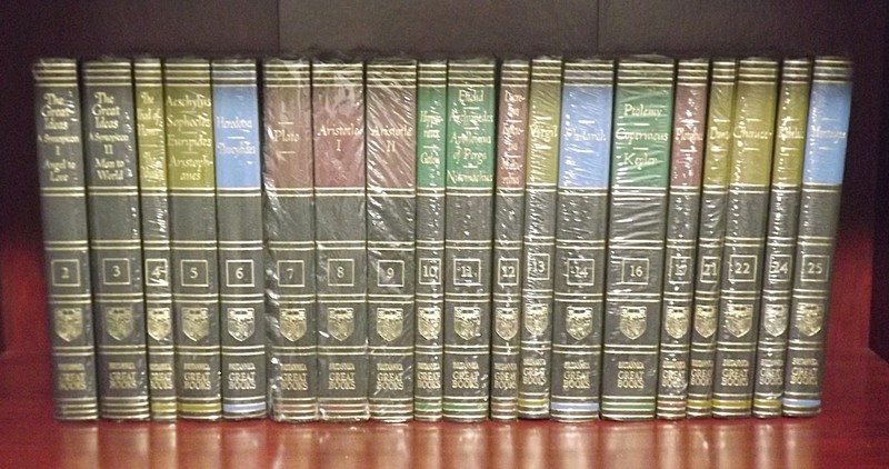 Great Books of the Western World - Britannica - 1987 & 89 - New - Sold Individiv gallery