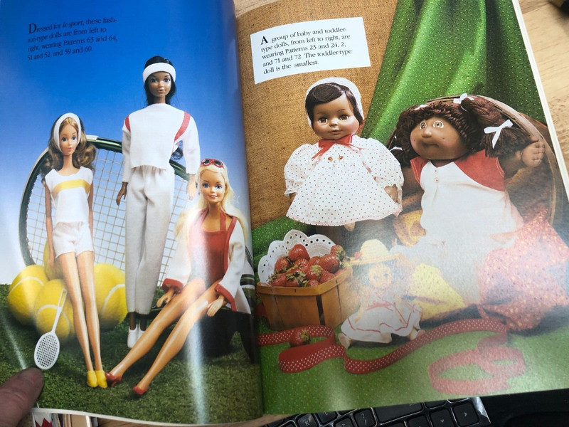 Dolls' Clothes Pattern Book, Barbie, Cabbage Patch, baby doll clothes patterns gallery