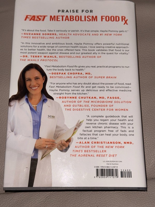 Fast Metabolism Food Rx Haylie Pomroy Hardcover Diet gallery