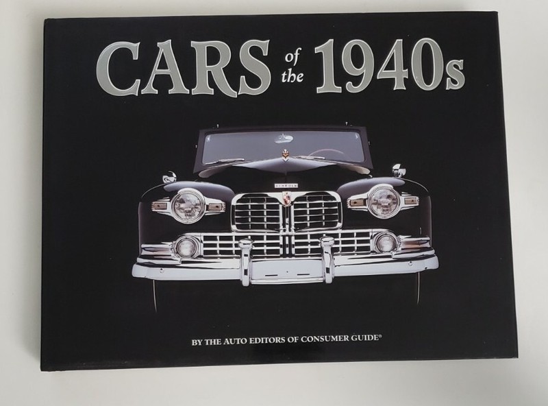 Cars of the Fabulous 1940’s Landscape Hardcover Book – New – Beautiful