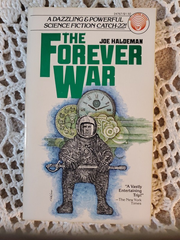 The Forever War by Joe Haldeman Ballantine 1st 1976 Very Good-plus gallery