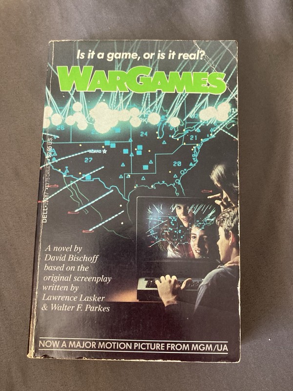 War Games by David Bischoff (1983, First Printing) Dell