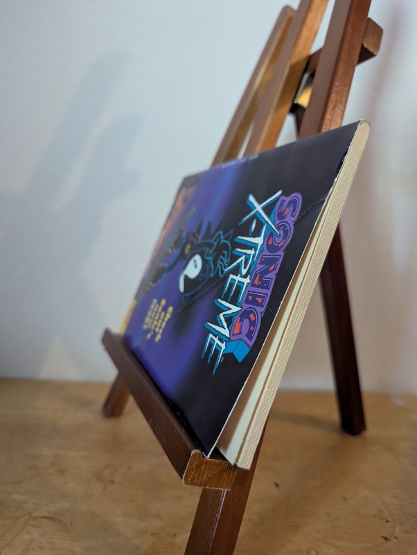 "Sonic X-TREME" by Michail Teitelbaum; illus. Ron Zalme (2nd print, PB,) gallery