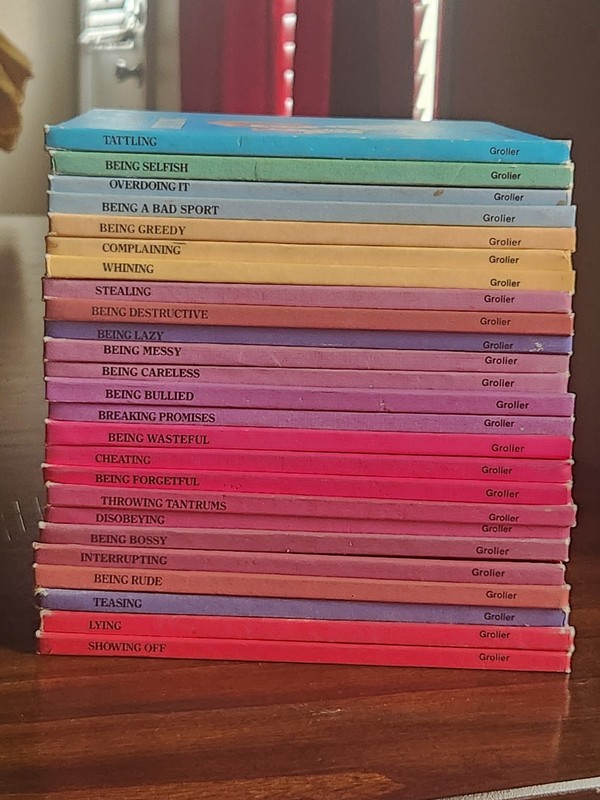 Vintage Lot of 25 Let’s Talk About Series by Joy Berry HC 1980’s. Hard Cover