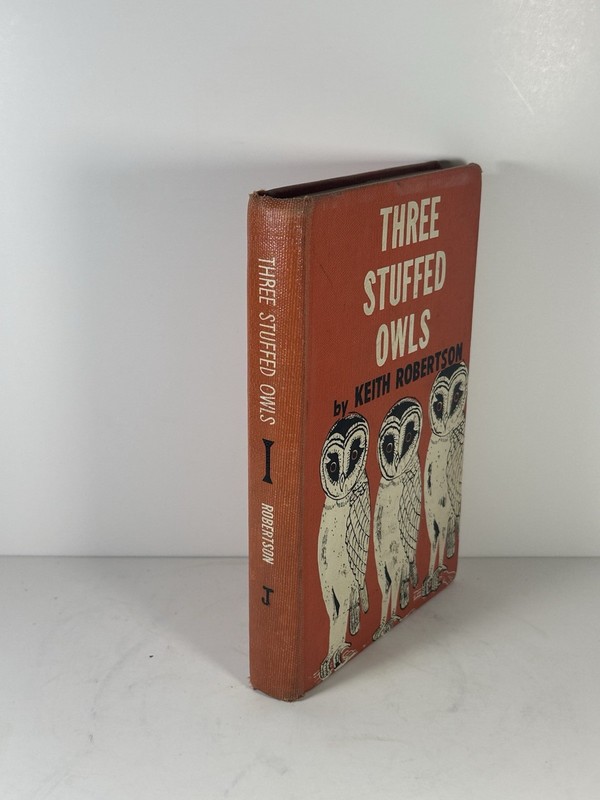 Three Stuffed Owls Keith Robertson First Edition 1954 Hardcover Vintage gallery